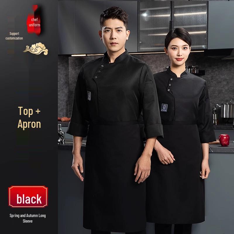 Spot Chef Workwear Unisex Kort- & Långärmad Vattentätt Sommarset för Bakning & Restauranganvändning