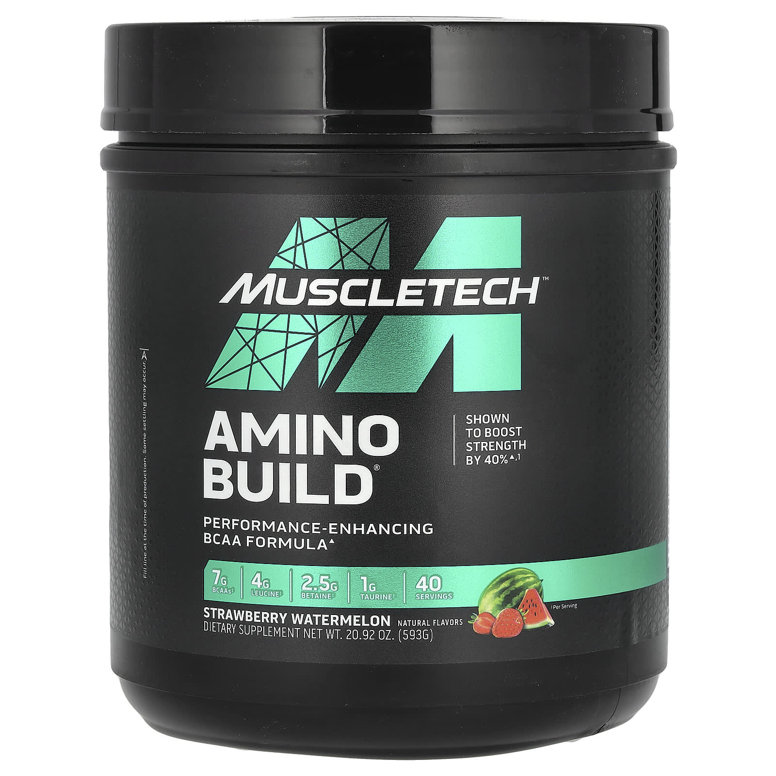 

Amino Build, Strawberry Watermelon Flavor, 593G(20.92Oz)