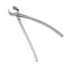 Concave Cutter Chromium Alloy Silver Bonsai Concave Branch Cutter Durable Gardening Concave Pruner for Home Yard Garden
