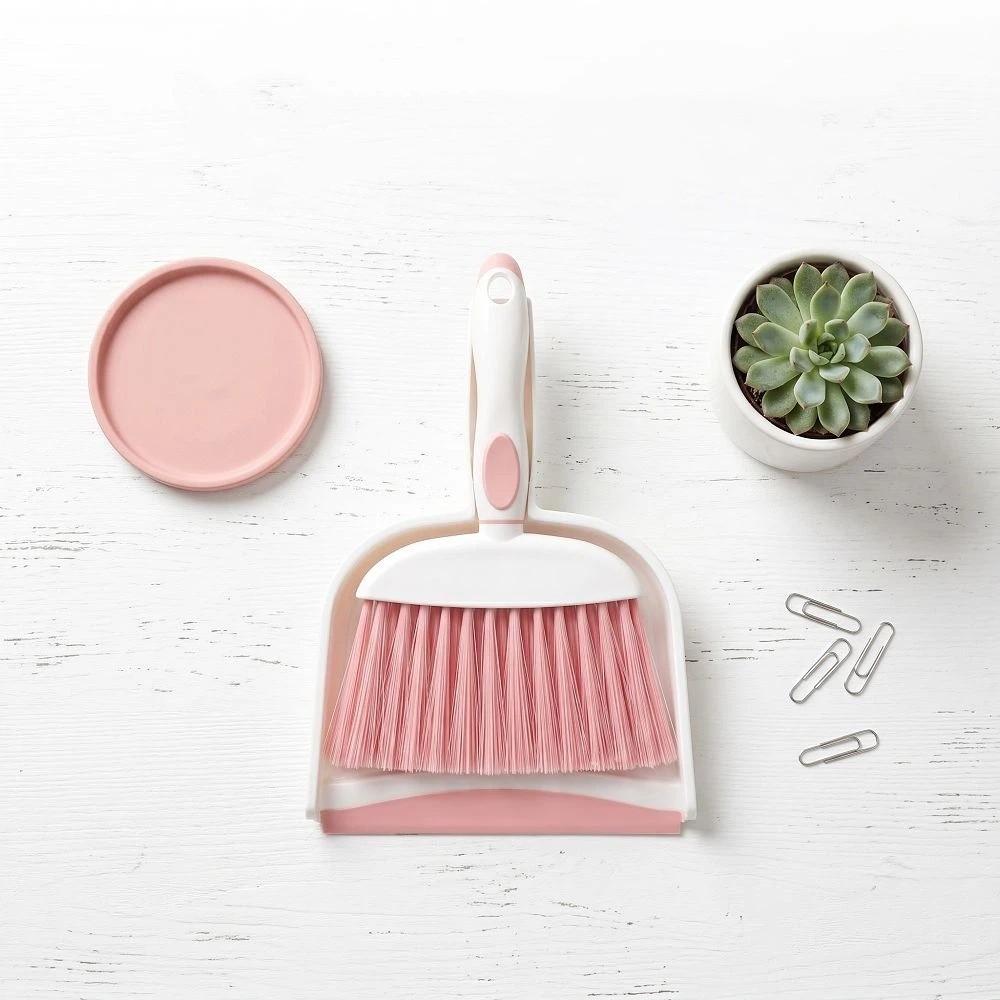 Handheld Mini Dustpan and Brush Set Durable Desktop Mini Broom Set Home Cleaning