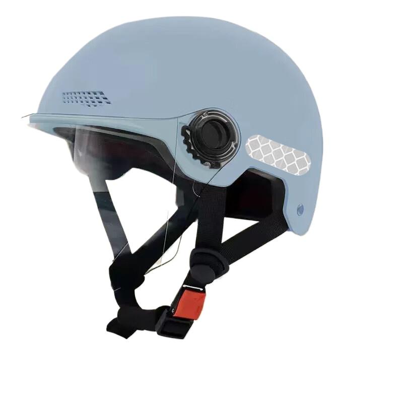 Helmet Electric Vehicle Women and Men Motorcycle Battery Car Half Helmet Summer Sun Protection Full Helmet Wholesale Riding Breathable and Lightweight