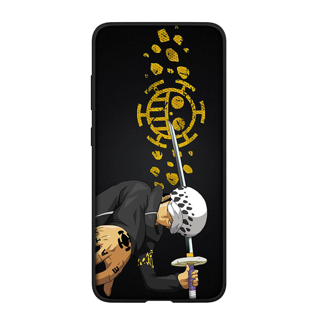 

Чехол для телефона Samsung Galaxy S25 S24 S23 iPhone 16 15 Xiaomi Redmi Note 14 13 12 16E 8 X 11 Pro Max XR OPPO Moto One Piece Trafalgar Law Luffy Cover for iPhone 16 Pro Max ceil