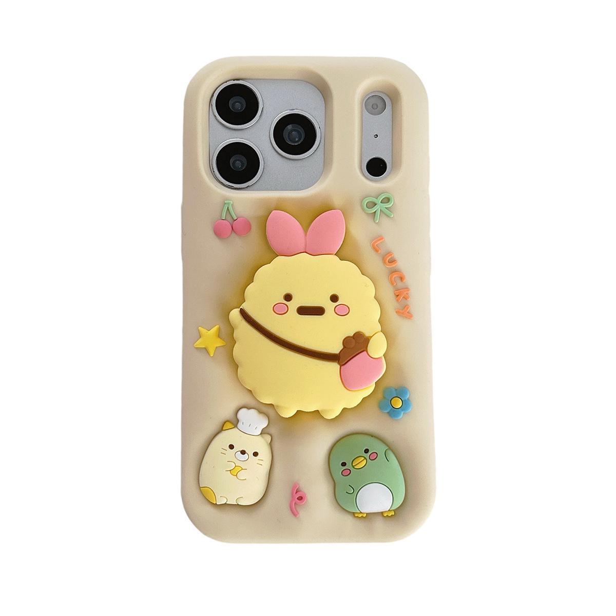 

Cartoon Shrimp Tail iPhone 14/13/12/11 PROMAX Case Anti-fall iPhone 13 Pro Max