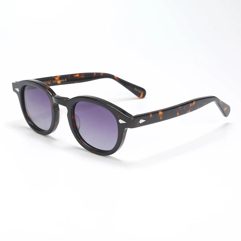 Johnny Depp Polarized Sunglasses Men Women Luxury Brand Designer Style Sun Glasses For Male Female Oculos