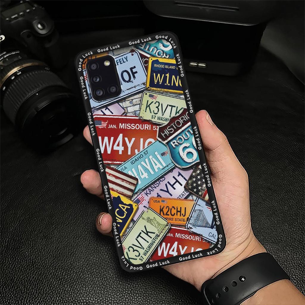 Back Cover Durable Phone Case For Samsung Galaxy A31/SM-A315 Shockproof Soft case Anti-dust protective TPU Cartoon Cute