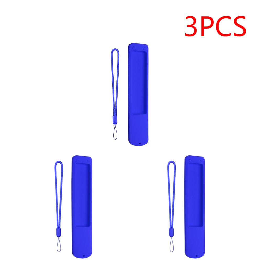 1-3pcs Silicone Case  for XMRM-ML Remote Control Cover Anti-Drop Remote Case Anti-Scratch Protective Skin Sleeve with Lanyard