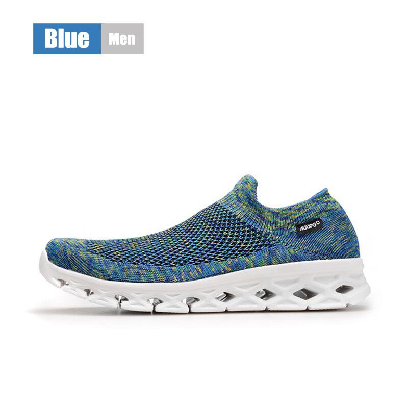 Big Size 46 45 Unisex Breathable Socks Casual Shoes Outdoor Sports Socks Running Sneakers Non-Slip No Lace Walking Shoe