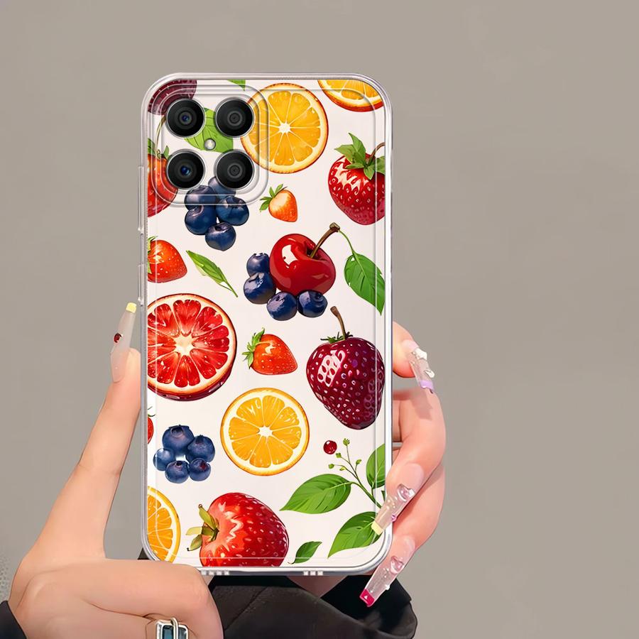 Fruit Chili Soft Phone Cover Case for Honor X8b 90 Lite X9b X8a X7b X9a X8