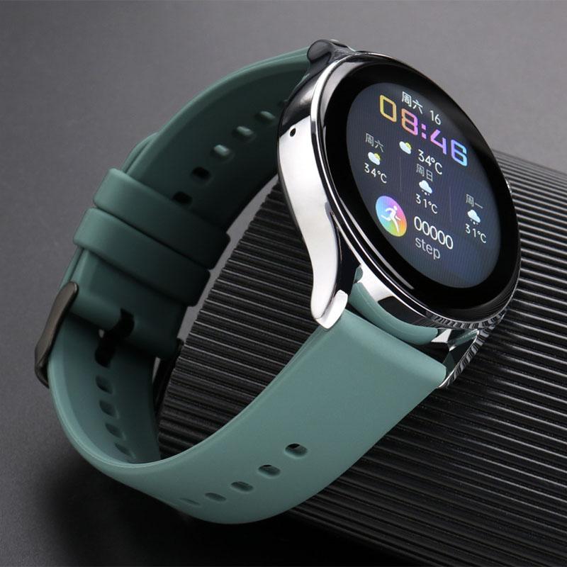 20mm 22mm Silicone Strap For Garmin Venu 3 Band Forerunner 265 255 245 165 Music Vivoactive 4 Bracelet Garmin Venu Sq2 Plus Belt