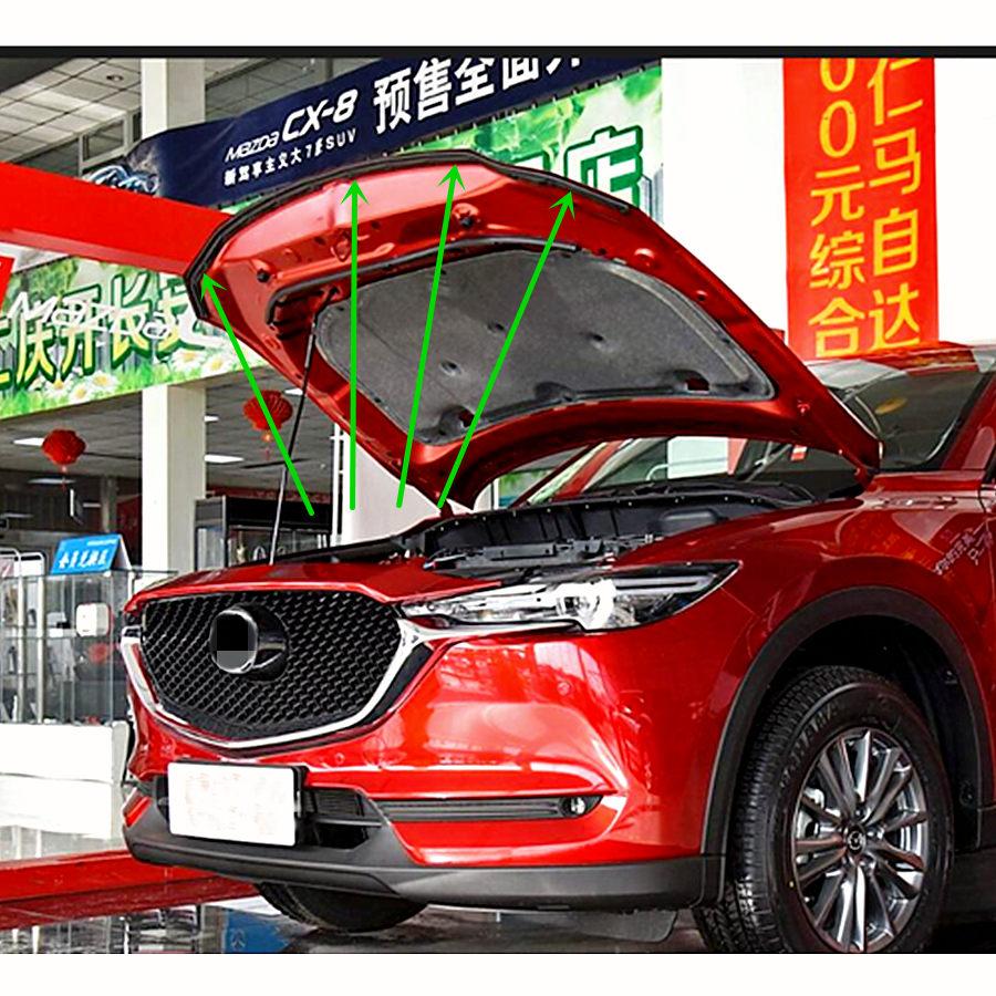 car accessories body bonnet hood weatherstrip rubber seal for Mazda CX-5 2017-2021 KF CX8 2018-2023 KG front lower copy
