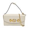 [Gebraucht] Zumi Mini-Handtasche mit Doppel-G-Schnalle und Kette, Leder - Ausgezeichnet #17L59NO