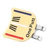 One Putt Durable Metal Golf Mini Magnetic Ball Marker Golfer Hat Visor Clip Accessory