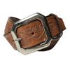 WING LEATHER Tochigi Leather Dark Genuine Cowhide Made In W002DB Belt, Brown, Leather, Men's, Japan, Crafted, Casual, 40mm,