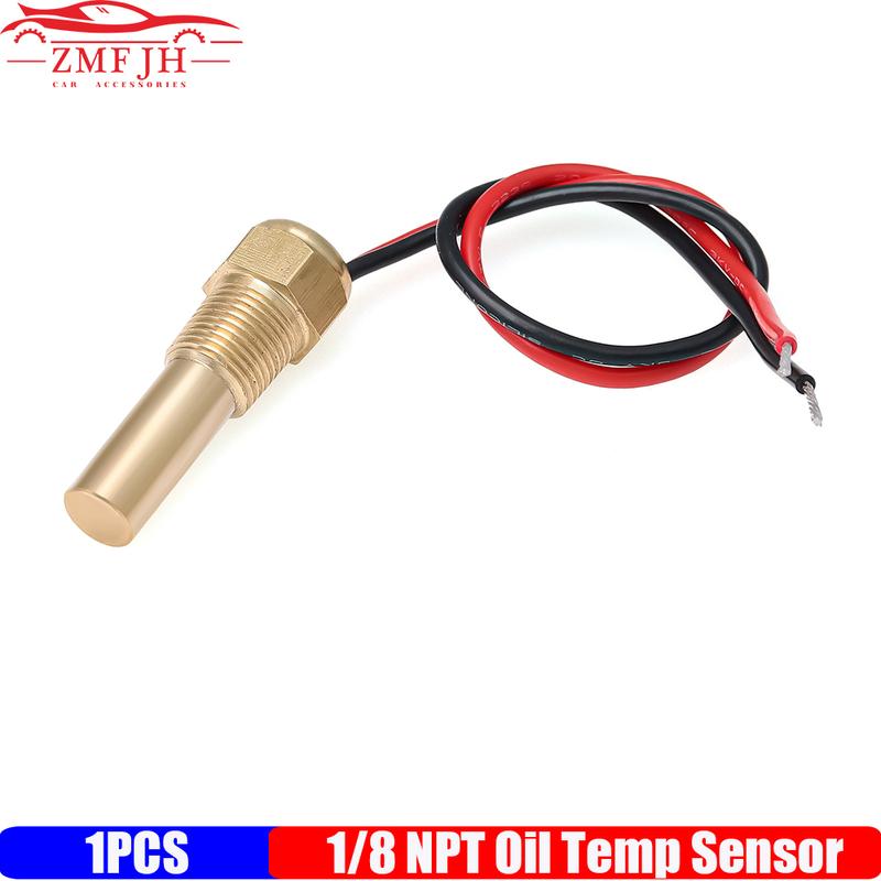 Oil Temperature Sensor 1/8NPT Oil Temp Sensor for Oil Temp Gauge 1PCS Customized