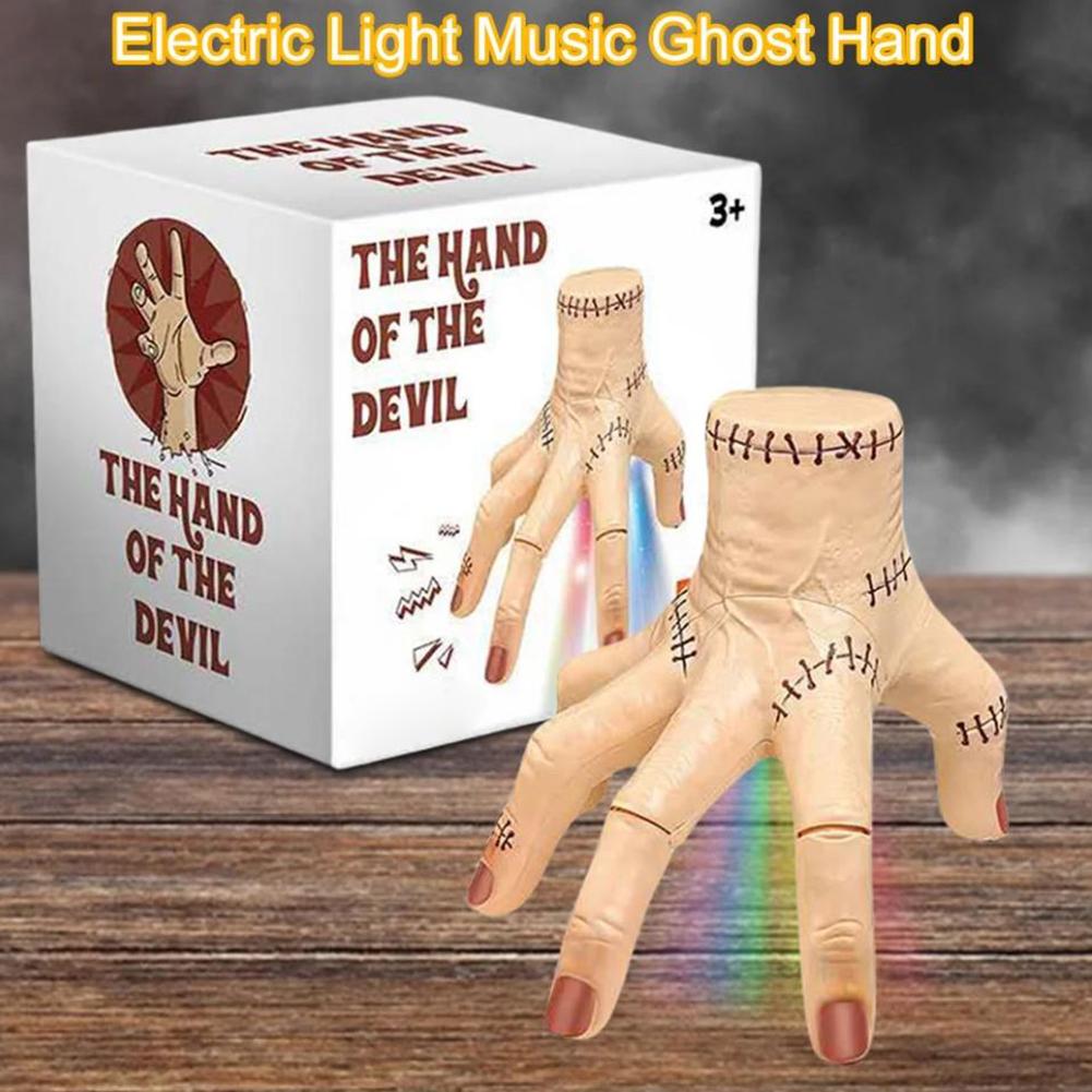 Electric Fake Hand Prop With Sound Light Halloween Party Decor Desktop Ornaments Gift Halloween Gifts Children'S Toys