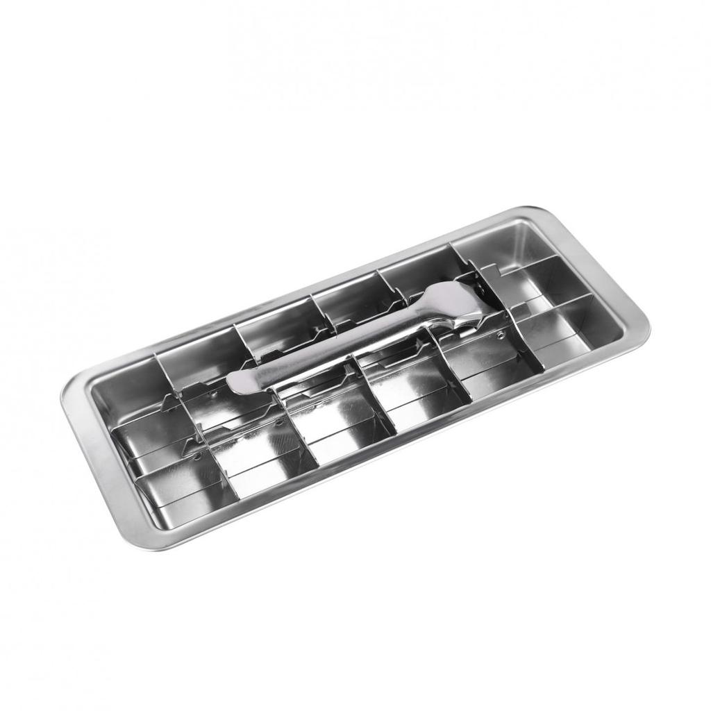 Efficient Stainless Steel Ice Cube Maker with Fast Freezing Capability