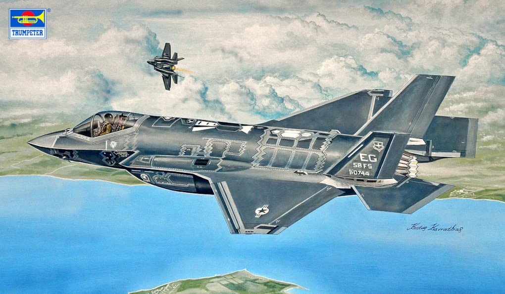 Trumpeter scale US Air Force Lightning plastic model kit 03231 1/32 F-35A