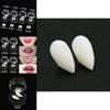 Realistic Halloween Vampire Fangs Teeth Kit With Solid Adhesive And Customizable Sizes