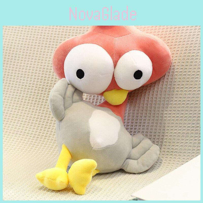 Hilarious Ostrich Plushie With Big Eyes Soft And Cuddly Gift For Kids And Graduates