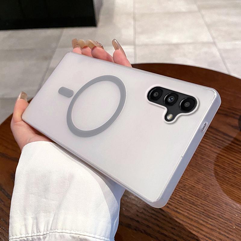 

Магнітний чохол для Samsung Galaxy A15 4G/5G, сумісний з матовим чохлом MagSafe для ПК Titanium Grey