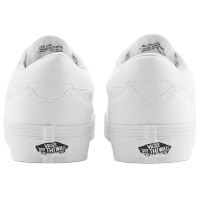 Vans Brooklyn LS Slip Resistant Abrasion Resistant Low Top Skateboard Shoes Men's White Sneakers VN000D7QWWW