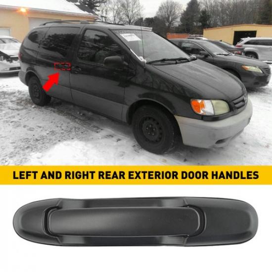 98-03 For Toyota Sienna Van Exerior Door Handle Rear Right Left Side Durable