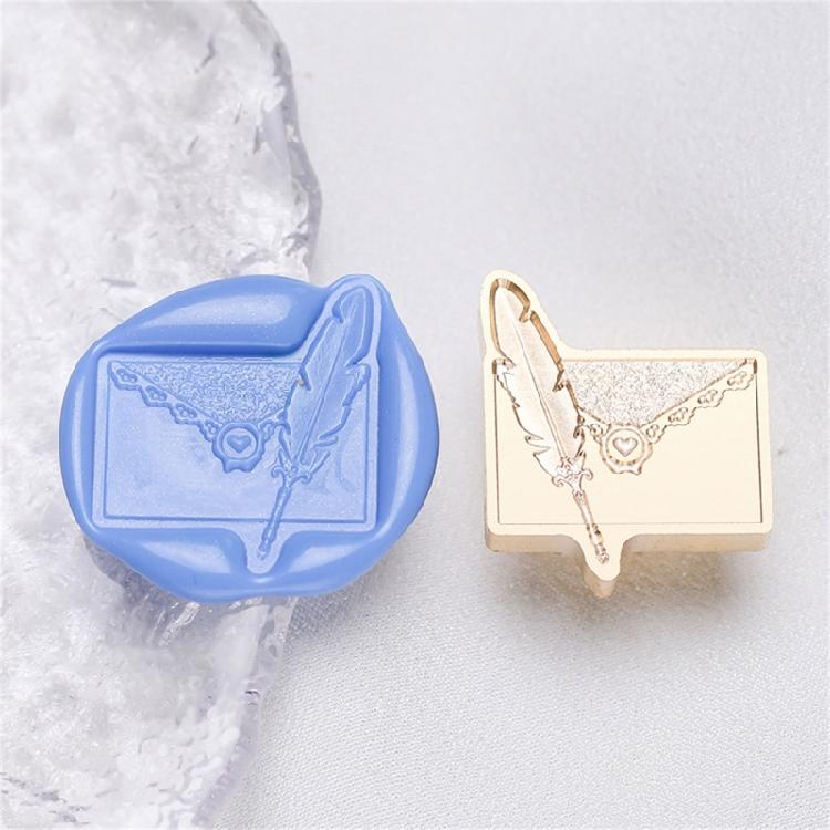 Metal Wax Stamp Head for Appreciation Card Graduation Ceremony Invitations