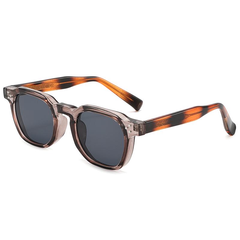 Classic Retro Square Frame High-End Sunglasses: Unisex Fashion