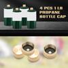 Practical Propanes Grills Adapter Quick Connecting Fitting with Pressure Gauge Metal Propanes Grills Fitting for Cooking