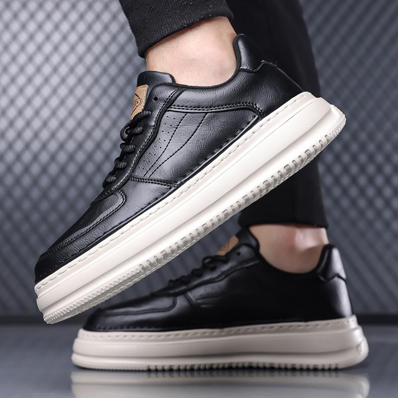 Fashion Men Stylish Male Comfortable Walking Shoe Luxury Brand Men Casual Shoes New Arrival Mens Sneakers Leather Outdoor Skate Shoes