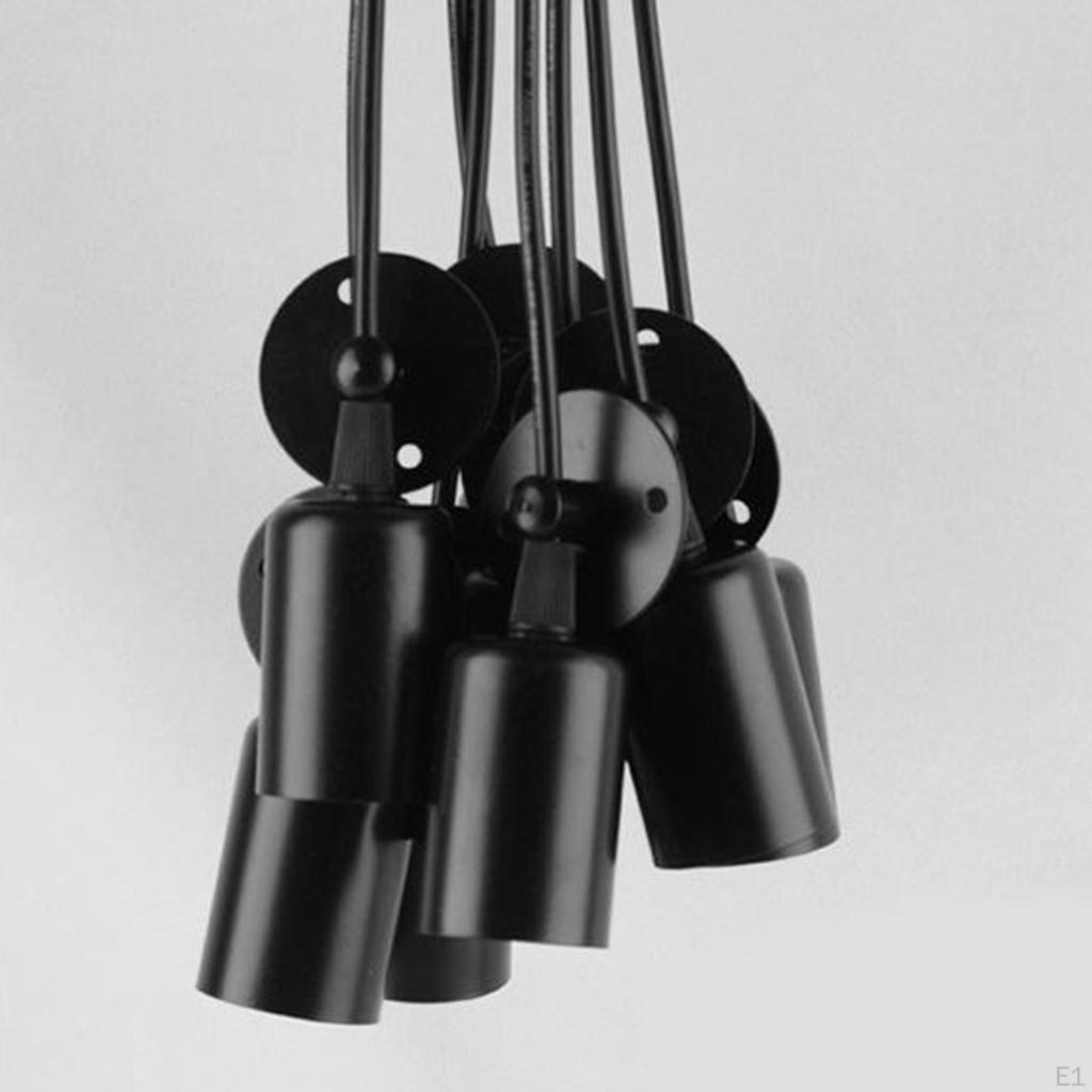 LED Lysekrone Edderkopp Taklampe Armatur Lys Hengende Nordisk Retro Lys