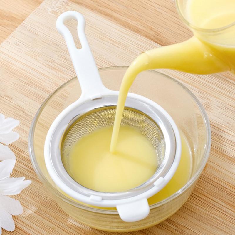 Wire Sieve Fine Mesh Oil Strainer Flour Sifter Sieve Colanders Kitchen Tools