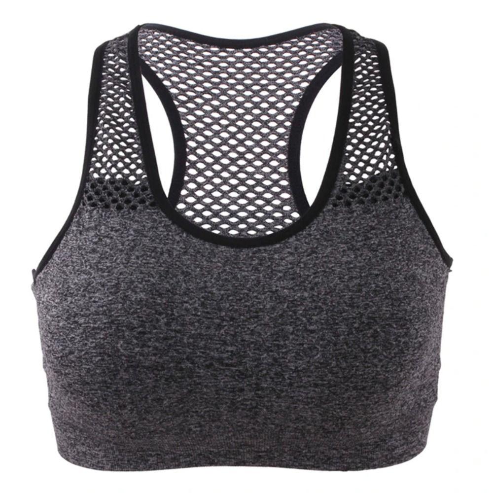 Breathable Women Active Bra Quick-drying Yoga Top Vest Female Sports Bra  Running