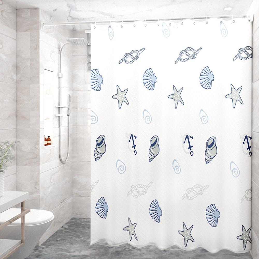 80x180cm Shower Curtain Waterproof Bathtub Partition Curtain Bathroom Curtain  Bathroom Decoration