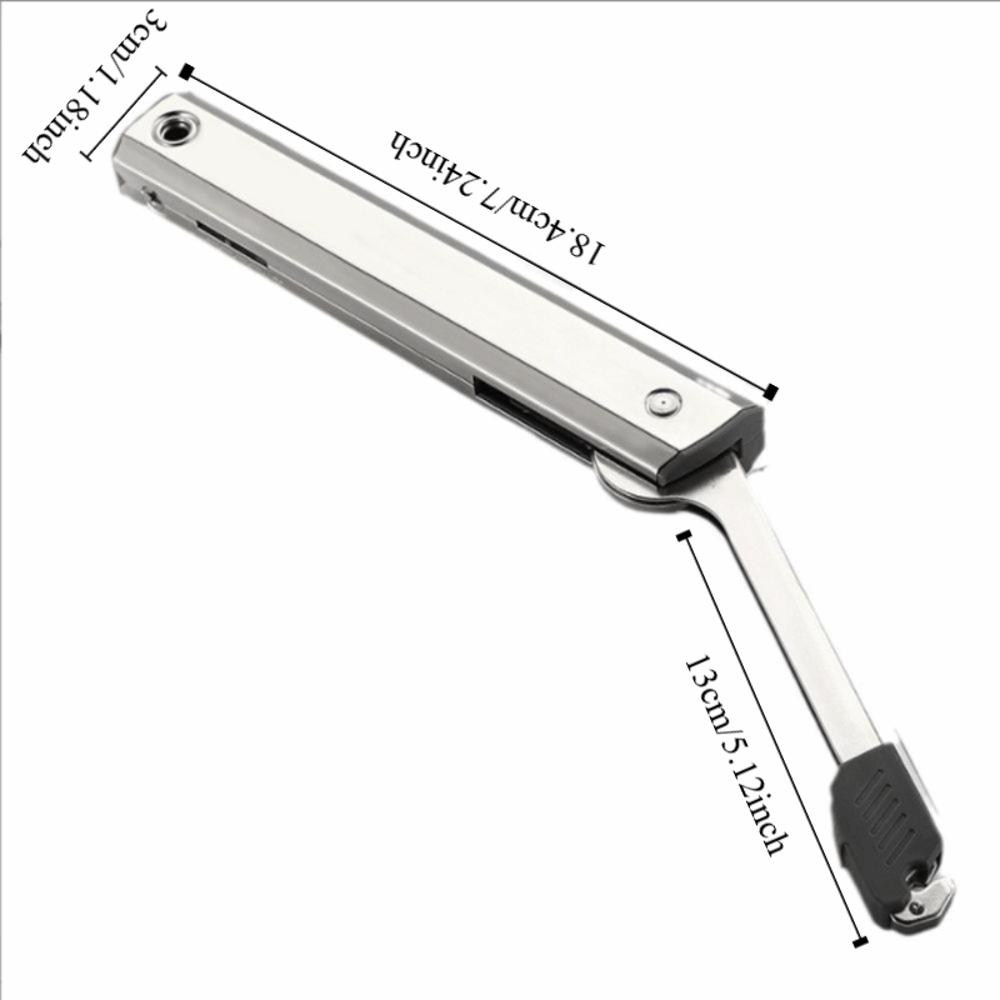 Buffering Hydraulic Cabinet Hinge Heavy Duty Lift Up Door Hardware Cabinet Flap Door