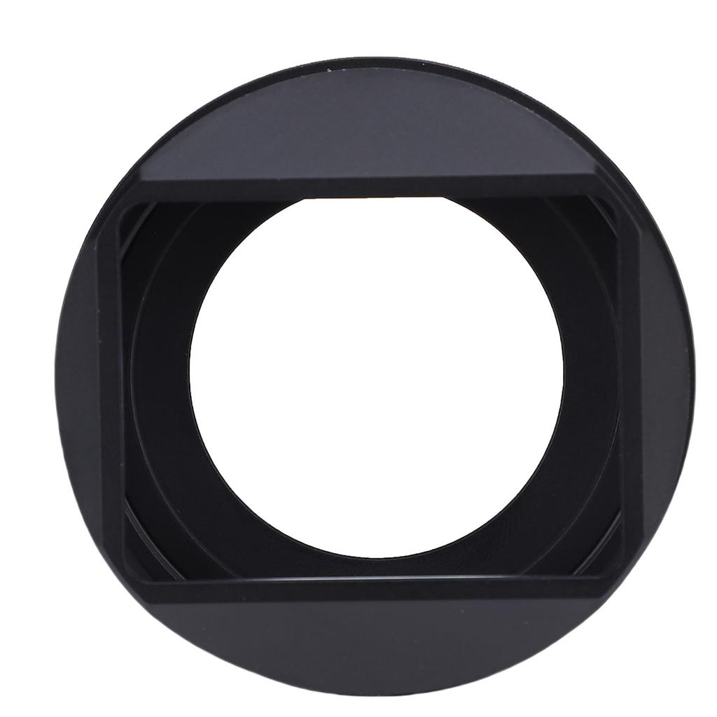   Metal Lens Hood Fit for Fuji X-E5  0VI Aluminium Alloy Retro Black Magnetic Camera Lens Shade