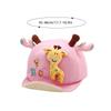Cartoon Giraffe Baby Baseball Cap Cute Cotton Soft Brim Infant Sun Hat Summer Kids Boy Girl Duck Tongue Hats