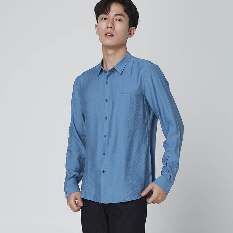 Menseye Menseye Spring Summer Autumn Long Sleeve Shirt