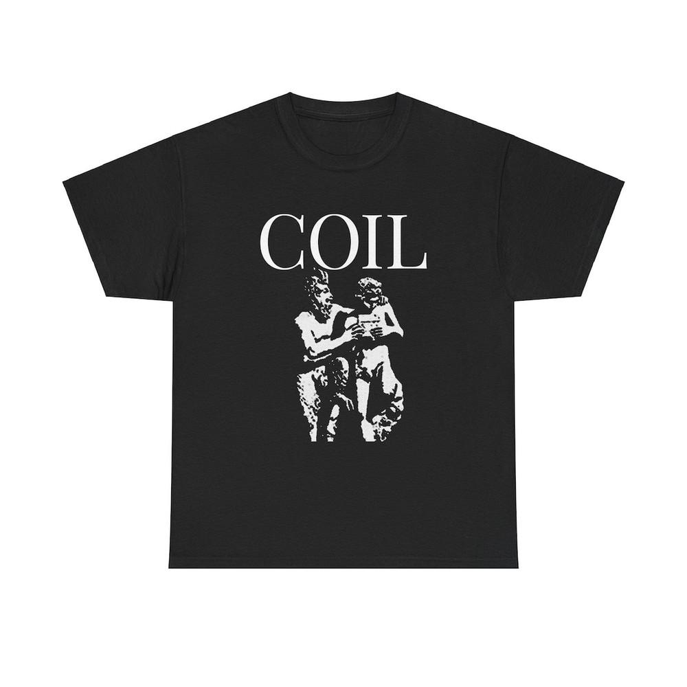 Coil Band - Vintage Band Shirt, Throbbing Gristle, Noise Music,UNISEX SHIRT