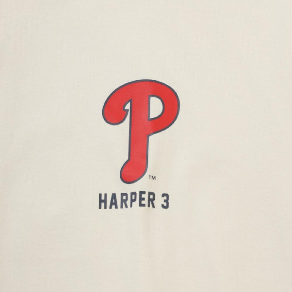New Era Philadelphia Player SignaTure T shirT Cream