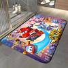 Anime - S-Super W-Wings Floor Mat Soft Flannel Entrance Door Mat Non Slip Absorbent Bathroom Bedroom Floor Rug