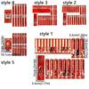 12Pcs/Set Cartoon Draw Lots Red Envelope Chinese Style Traditional Lucky Draw Red Pockets Blessing Good Luck