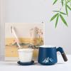Ceramic Tea Separation Cup with Lid Filter Office Mug Business Souvenir Can Be Printed Mug