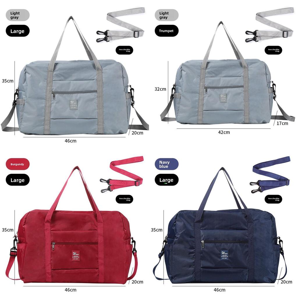 Travel Bag Large Capacity Luggage Storage With Carry Handle For Vacation Use