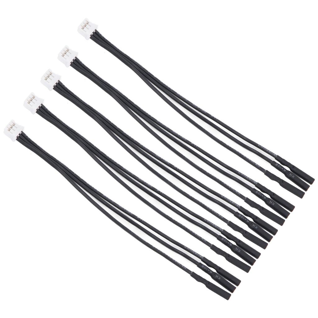 5pcs RC Universal 1222/1410/1625/2204 Brushless Motor Connect ESC Conversion Cable 2.0mm Banana Plug to PH2.0 3P Plug Conversion Cable