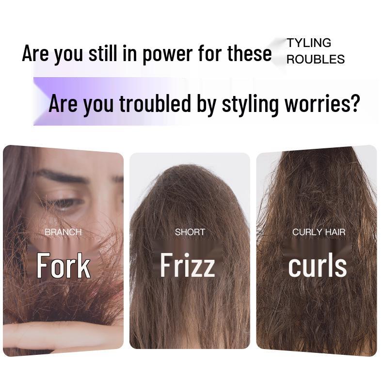 Manual Split-End Hair Trimmer: Trim Tips, Remove Frizz, Flyaways, and Care for Hair Ends