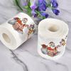 Christmas Roll Paper Napkin Colored Paper Creative Environmental 