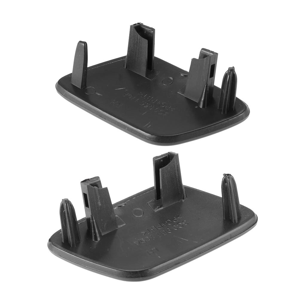 ACROPIX Front Left & Right Bumper Headlight Washer Nozzle Cover Cap for Volkswagen Passat B6 Deep Gray 2pcs