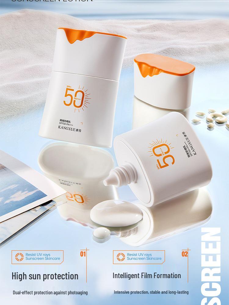 Fresh & Beautiful Women's Whitening Double Protection UV Cycling Neck Sunscreen Lotion - Full Body High Protection