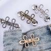 Reusable Adjustable Metal Buttons Adjustable Waist Button Fastener Jeans Buttons Tighteners  Denim